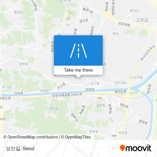 성안길 map