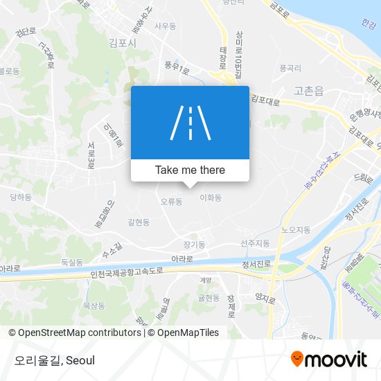 오리울길 map