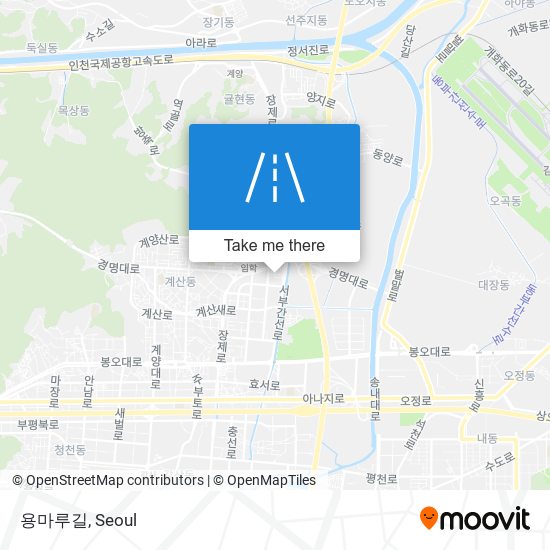 용마루길 map
