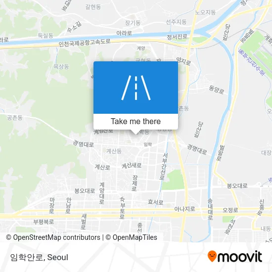 임학안로 map