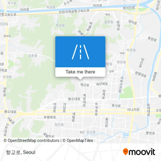 향교로 map