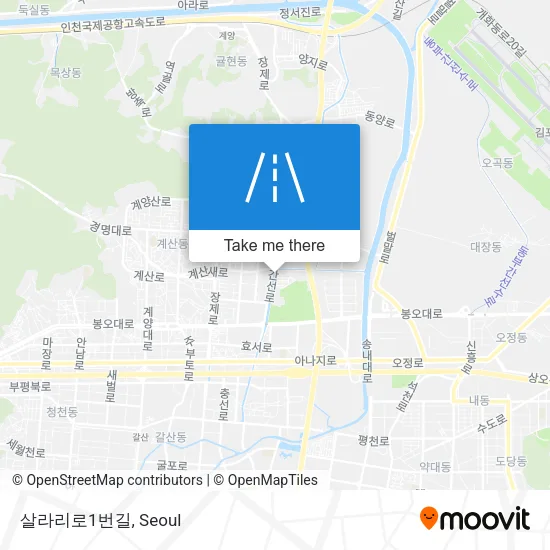 살라리로1번길 map