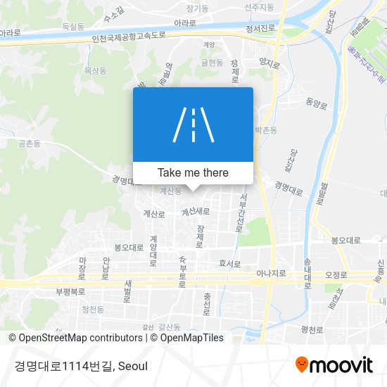 경명대로1114번길 map