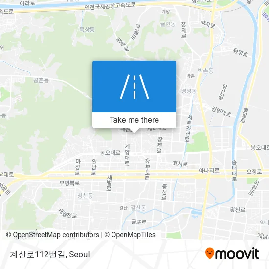 계산로112번길 map