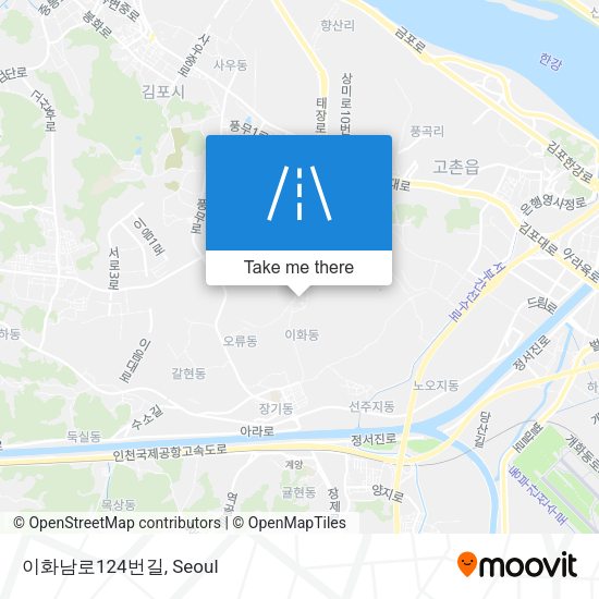 이화남로124번길 map