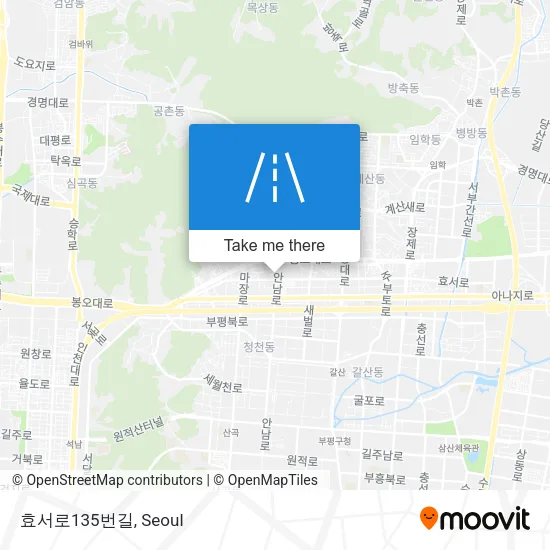 효서로135번길 map