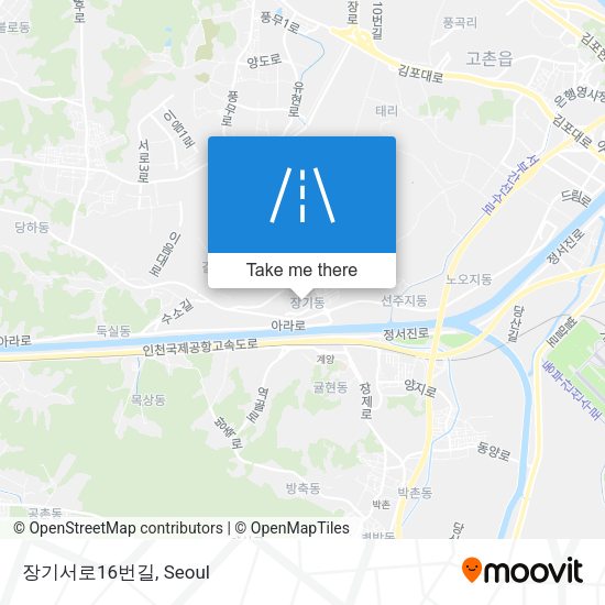 장기서로16번길 map