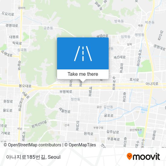 아나지로185번길 map