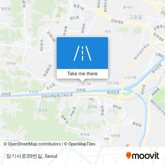 장기서로20번길 map
