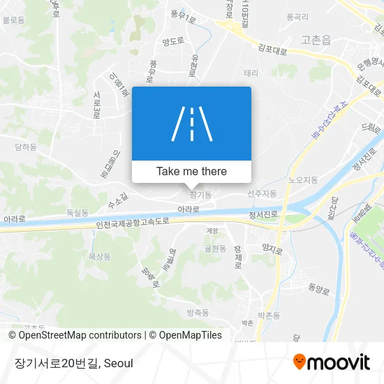 장기서로20번길 map