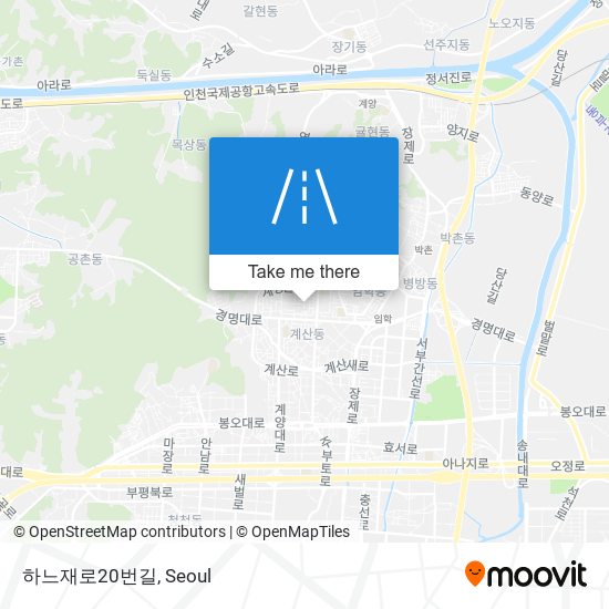 하느재로20번길 map