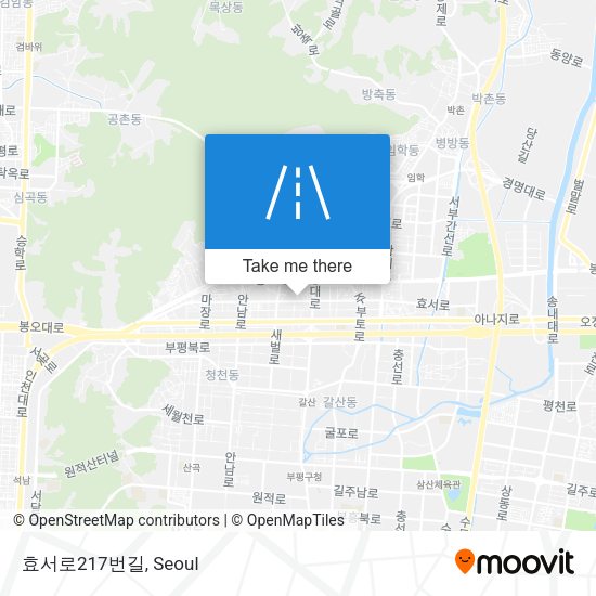 효서로217번길 map