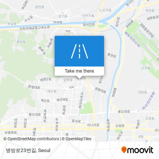 병방로23번길 map