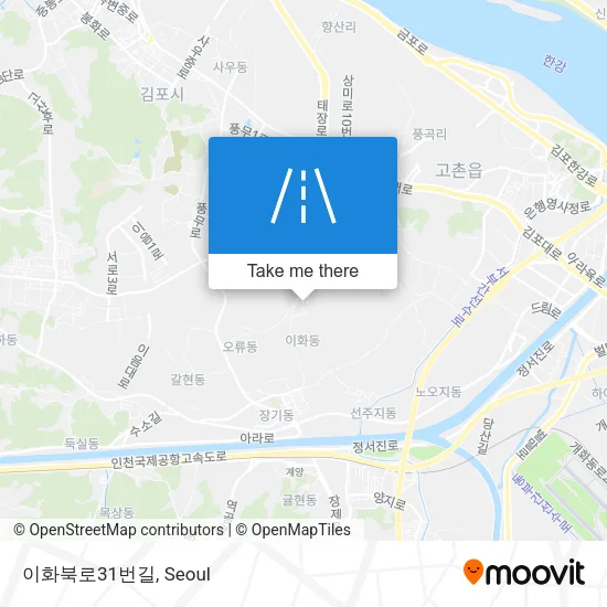 이화북로31번길 map