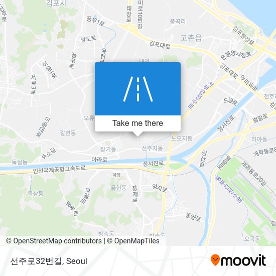 선주로32번길 map