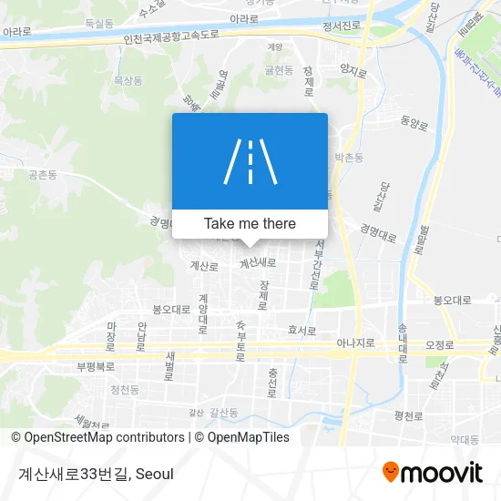 계산새로33번길 map