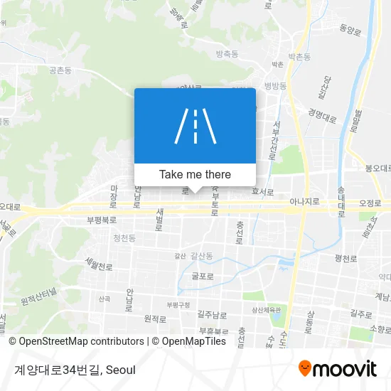 계양대로34번길 map