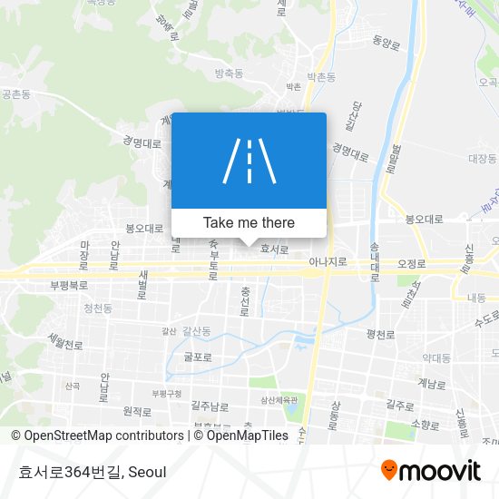 효서로364번길 map