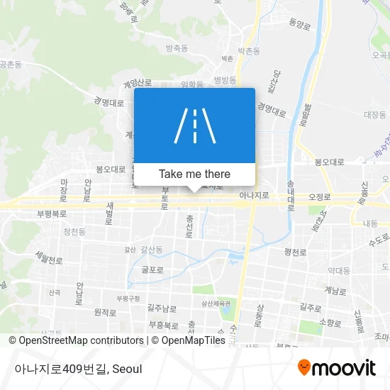 아나지로409번길 map