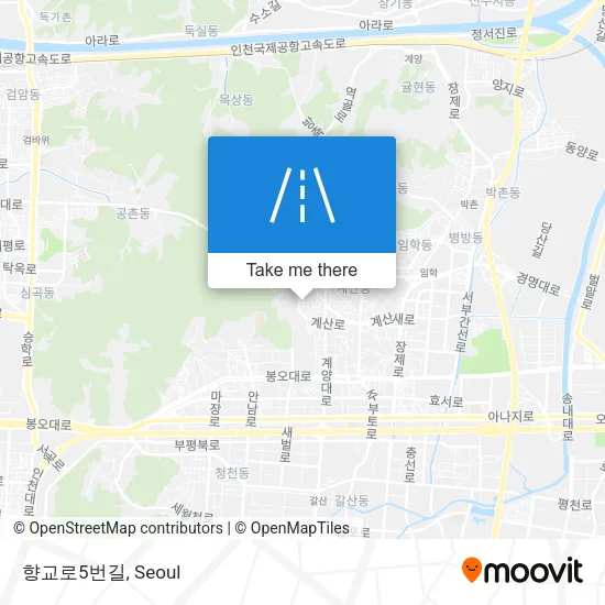 향교로5번길 map