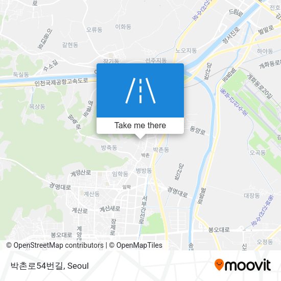 박촌로54번길 map