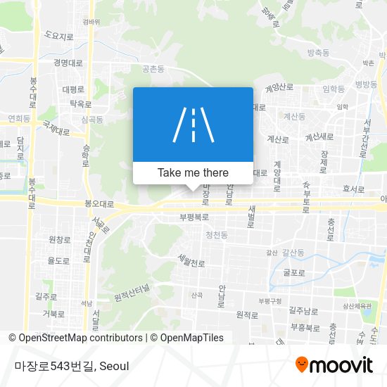 마장로543번길 map