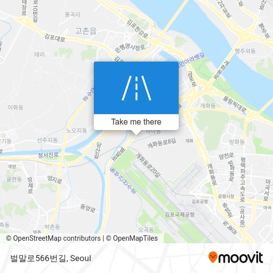 벌말로566번길 map