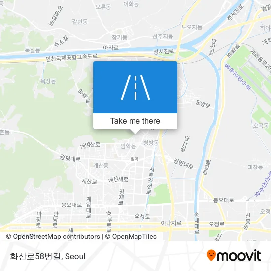 화산로58번길 map