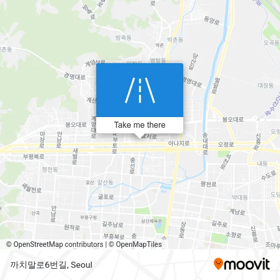 까치말로6번길 map