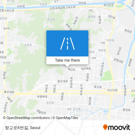 향교로6번길 map
