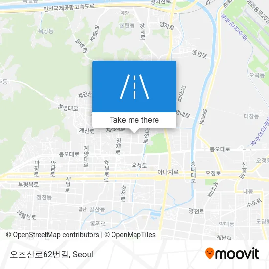 오조산로62번길 map