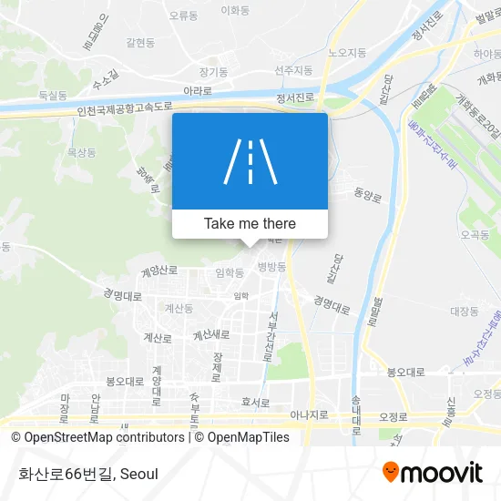 화산로66번길 map