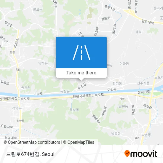 드림로674번길 map