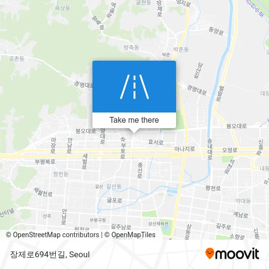 장제로694번길 map