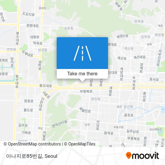아나지로85번길 map