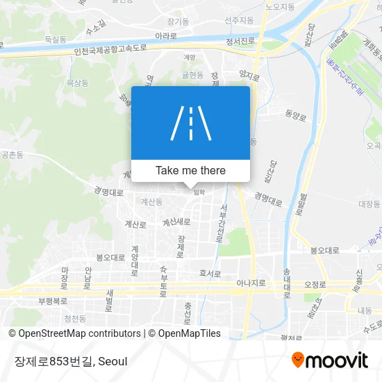 장제로853번길 map
