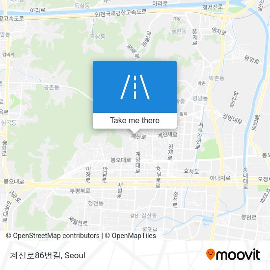 계산로86번길 map