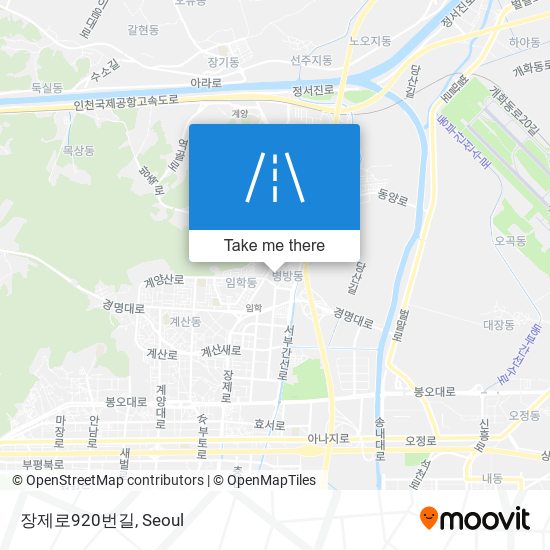 장제로920번길 map