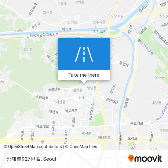 장제로927번길 map