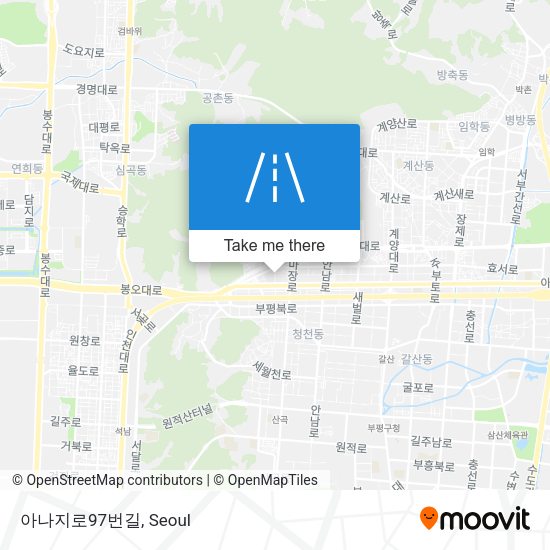 아나지로97번길 map