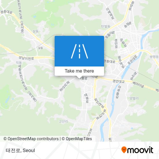 태전로 map