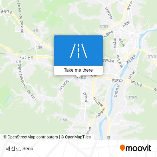 태전로 map