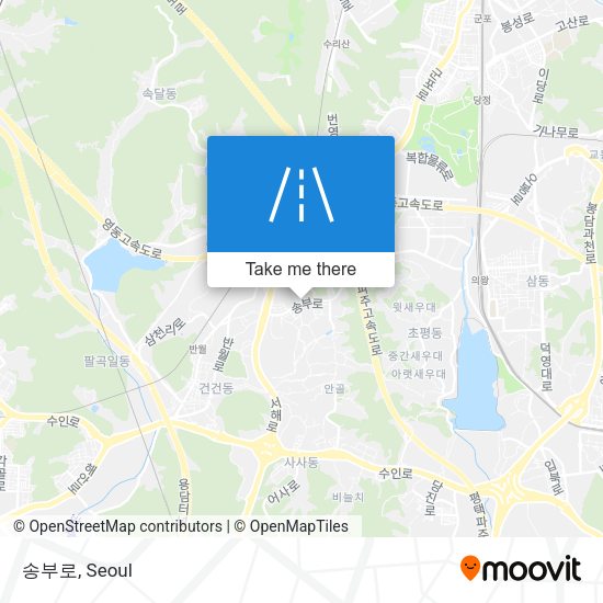 송부로 map