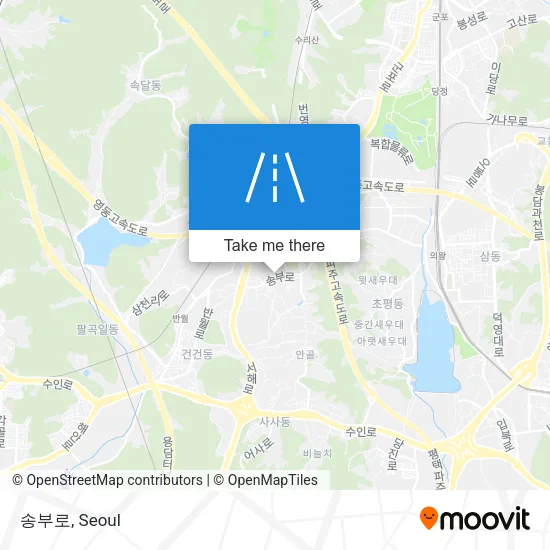송부로 map