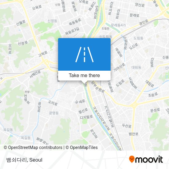 뱀쇠다리 map