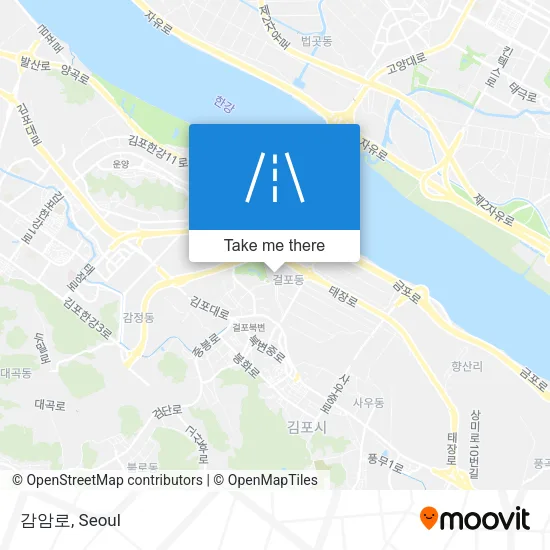 감암로 map