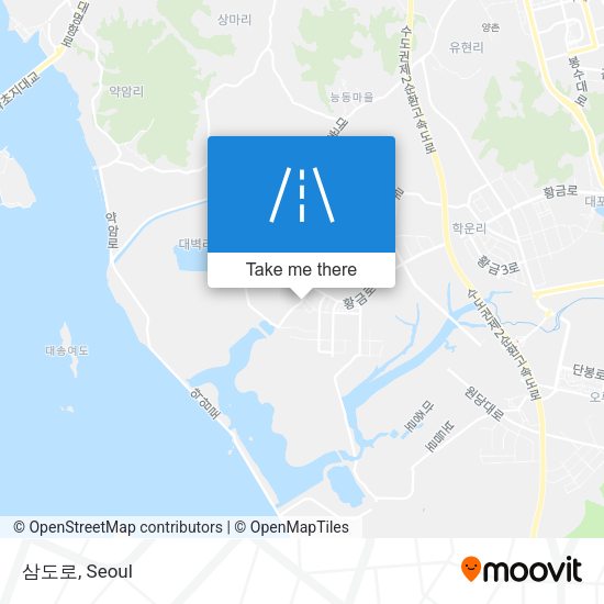삼도로 map