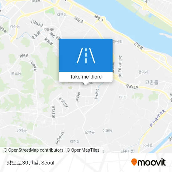 양도로30번길 map
