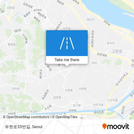 유현로33번길 map