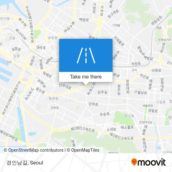 경인남길 map
